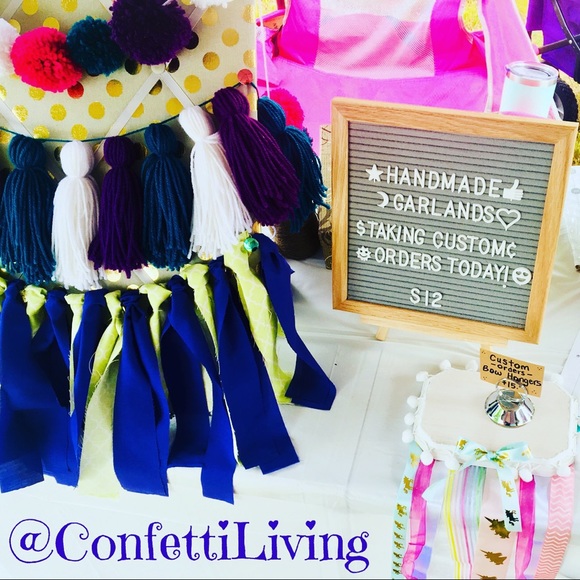 Confetti Living Other - Custom Garland/Wall Hanging